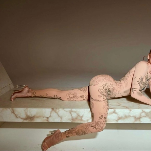 Fashion nova leggings set caramel . - Picture 1 of 5